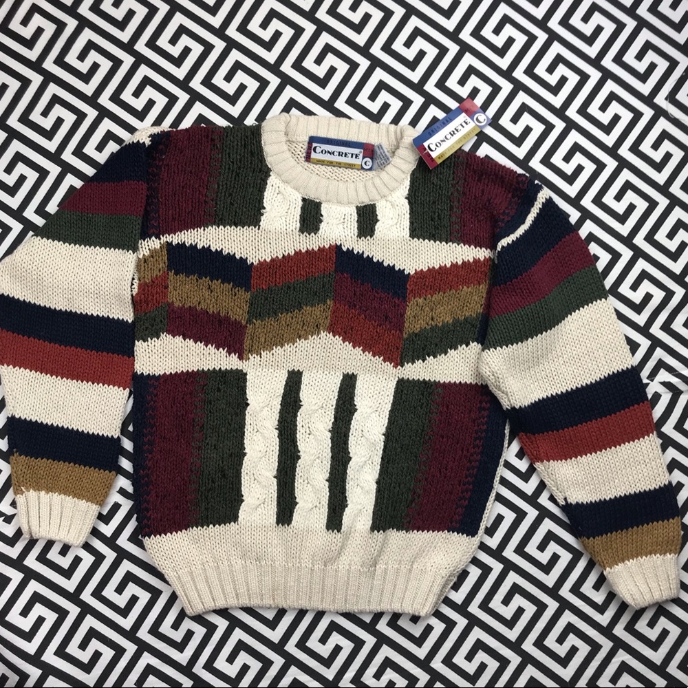 Vintage Concrete sweater deadstock S